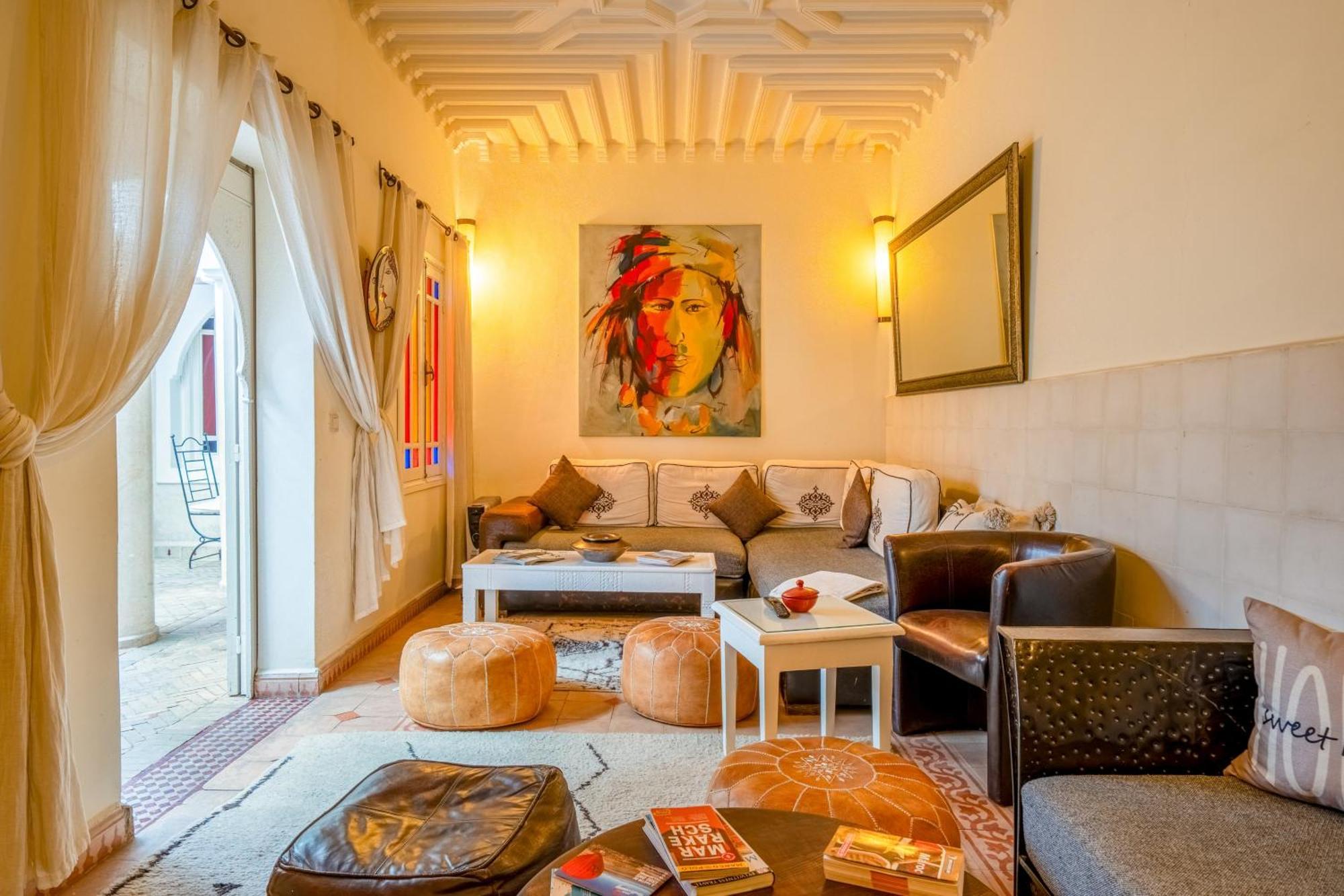 Riad Awinati Location Privatisee ,Piscine Chauffee , Beau Rooftop Marrakesh Bagian luar foto
